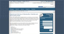 Desktop Screenshot of njmillerlaw.com